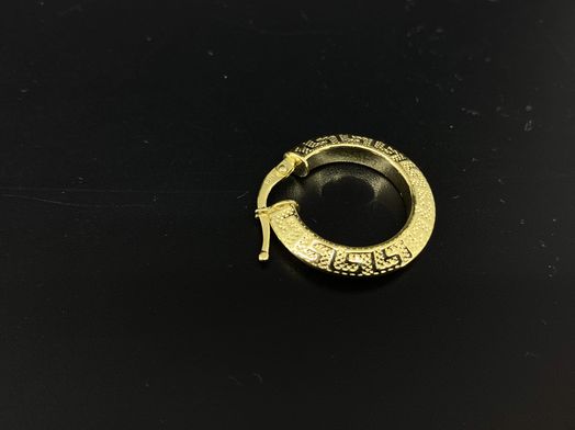 argollas oro 18k 