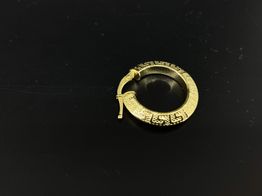 argollas oro 18k 