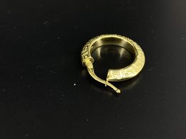 argollas oro 18k 