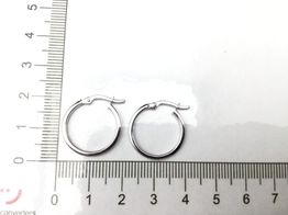 argollas oro 18k 