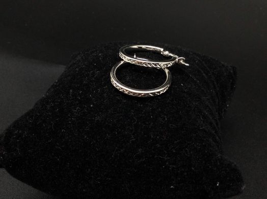 argollas oro 18k 