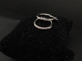 argollas oro 18k 
