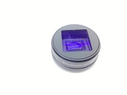 aro adaptador lente neewer 1.55x blue anamorphic lens para smartphone 17mm thread