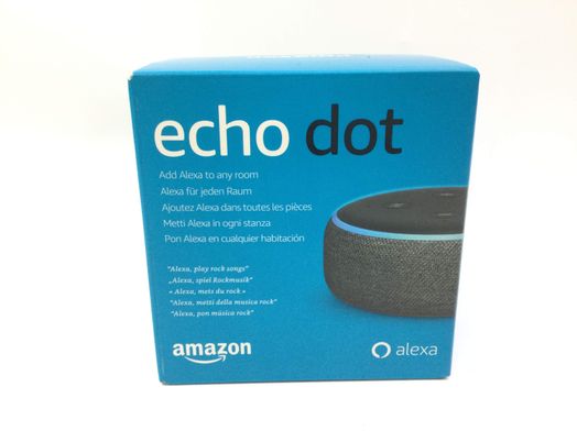 asistente inteligente amazon echo dot (3 generacion)