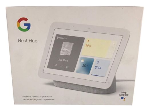 asistente inteligente google nest hub (2 generacion)
