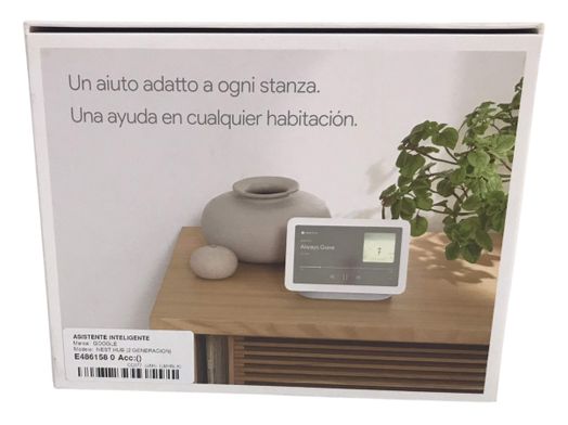 asistente inteligente google nest hub (2 generacion)