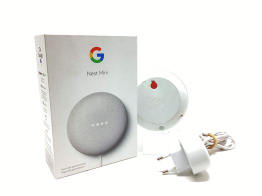asistente inteligente google nest mini (2 generacion) (h2c)