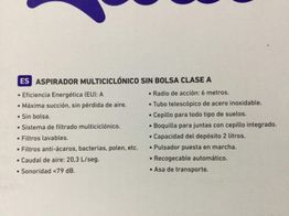 aspirador sin bolsa jata ap999