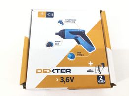 atornillador a bateria dexter 3.6v