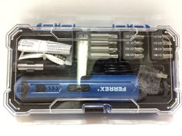 atornillador a bateria ferrex destornillador recargable 3.7v li-ion