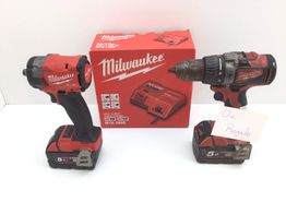 atornillador a bateria milwaukee m18 f1w2f12 + m18-blpd2