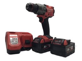 atornillador a bateria milwaukee m18 fpd3 (2 baterias+cargador)