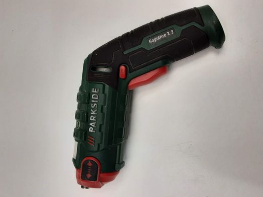 atornillador a bateria parkside rapidfire 2.2