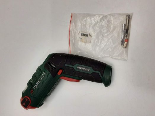 atornillador a bateria parkside rapidfire 2.2
