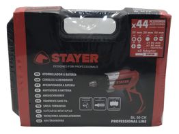 atornillador a bateria stayer bl 50 ck