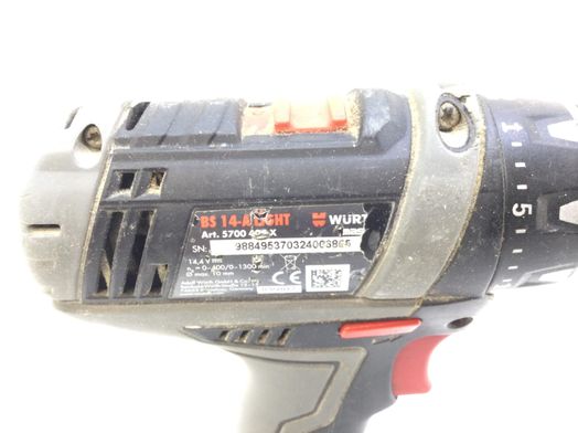 chave de fendas a bateria wurth bs 14-a light