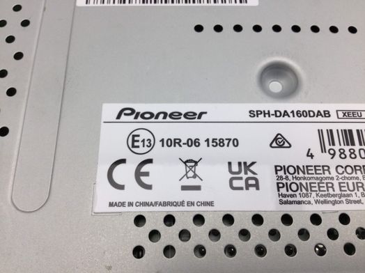 autorradio pioneer sph da160dab