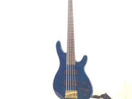 baixo elétrico yamaha trb 5 ii blue