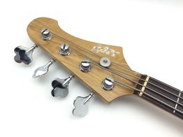 bajo electrico jet guitars jjb-300 gd r - gold rosewood