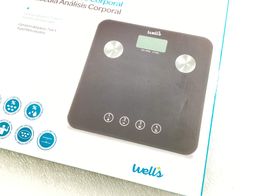 balan&ccedil;a de casa de banho wells balan&ccedil;a an&aacute;lise corporal