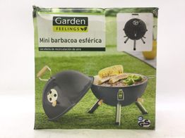barbacoa carbon le&ntilde;a garden feelings mini barbacoa esf&eacute;rica