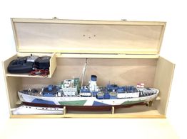 barco radiocontrol hecho a mano k16 barco ii guerra mundial