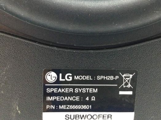 barra sonido lg sh2