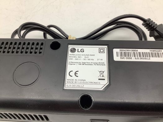 barra sonido lg sj3