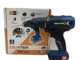 berbequim a bateria dexter 20vid3-60bla