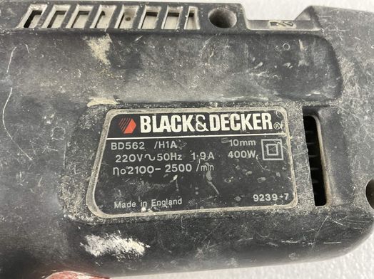 taladro electrico black and decker bd562