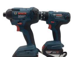 taladro electrico bosch gsb 18v-21 + gdr 18v-160 professional kit