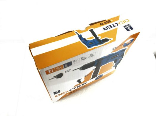 berbequim el&eacute;trico dexter 650id