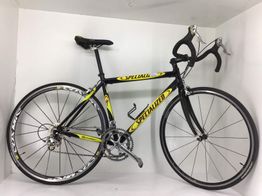 bicicleta carretera specialized sl amarilla y negro