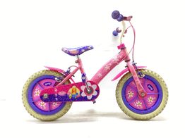 bicicleta ni&ntilde;o barbie rosa