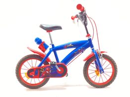 bicicleta crian&ccedil;a spiderman 12 pulgadas
