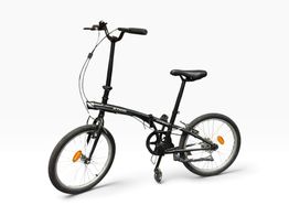 bicicleta plegable decathlon b-twin