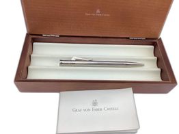 boligrafo alta gama faber-castell clasico platino