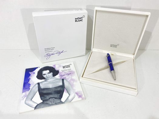 boligrafo alta gama montblanc elizabeth taylor especial edition