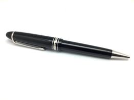 boligrafo alta gama montblanc meisterstãâ¼ck le grand, resina preciosa, platino, 132450