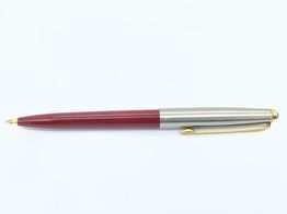 boligrafo alta gama parker burdeos acero