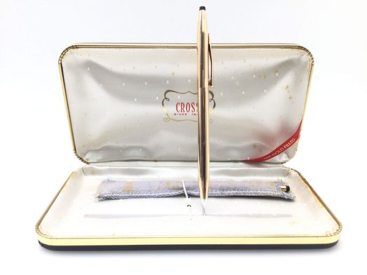 boligrafo cross conjunto boligrafo + portaminas ba&ntilde;o 14 kilates