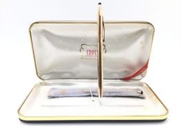 boligrafo cross conjunto boligrafo + portaminas ba&ntilde;o 14 kilates