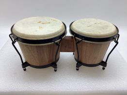 bongos iniciacion de madera natural