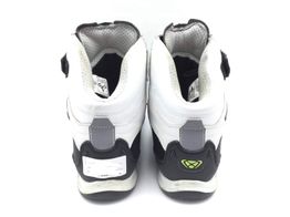 botas motorista ixon bull wp black/white/bright yellow