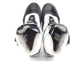 botas motorista ixon bull wp black/white/bright yellow