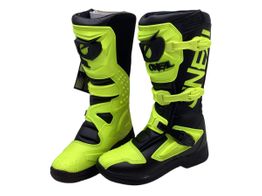 botas motorista oneal rsx boot black/neon yellow