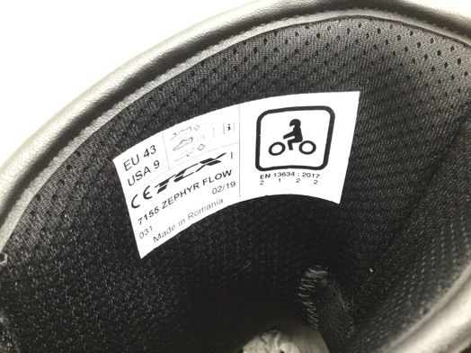 botas motorista zephir flow tcx