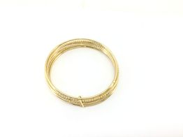 brazalete oro 18k 