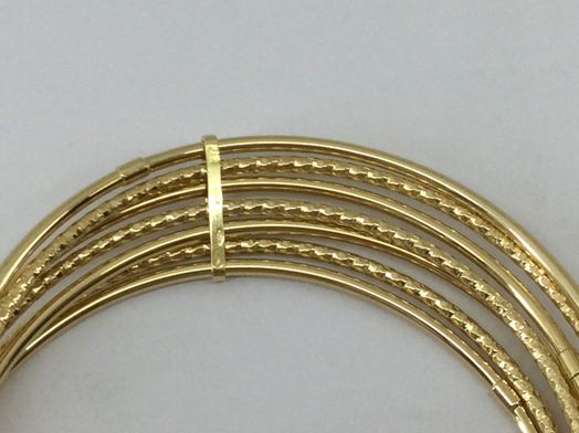 brazalete oro 18k 