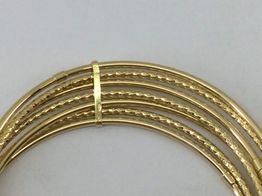 brazalete oro 18k 